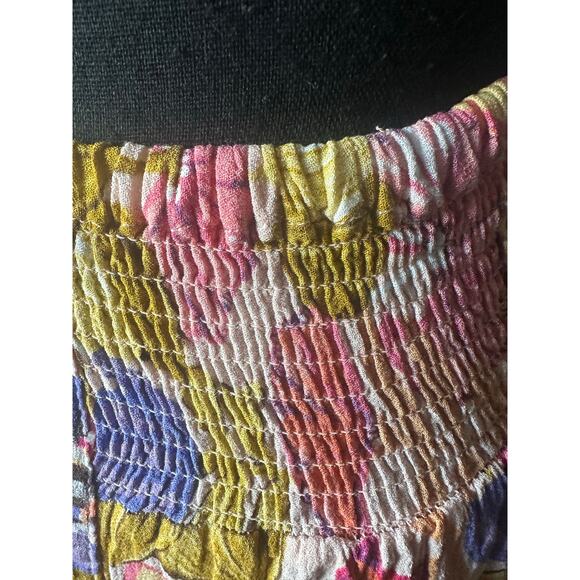 Ava Christine floral maxi skirt vibrant floral print - Picture 3 of 7